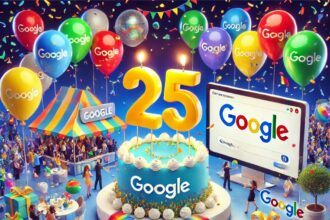 it's google's 25th birthday